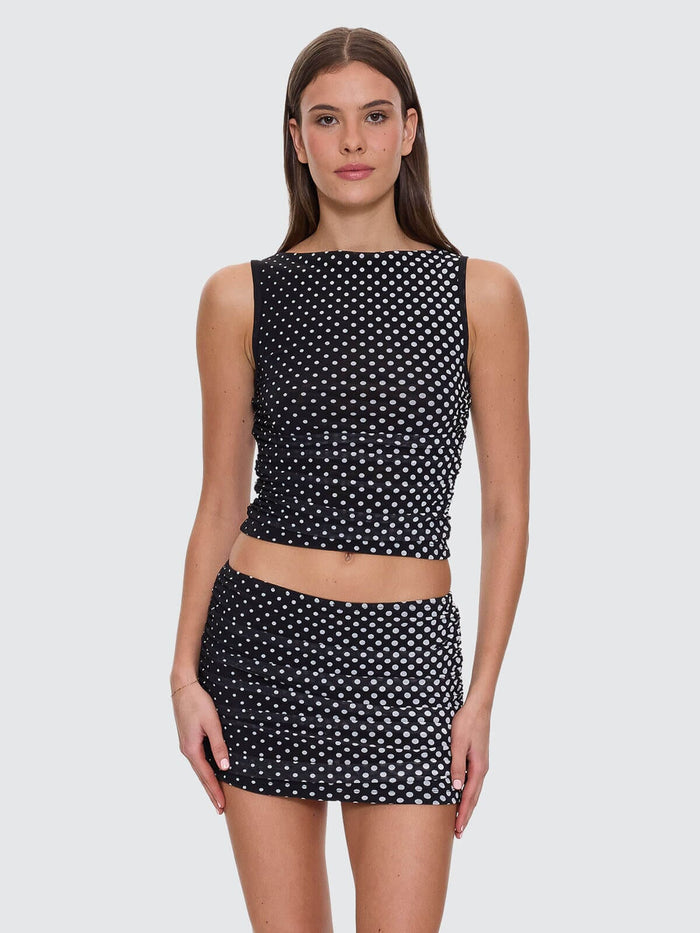 Disconnect Mesh Tank - Black 4