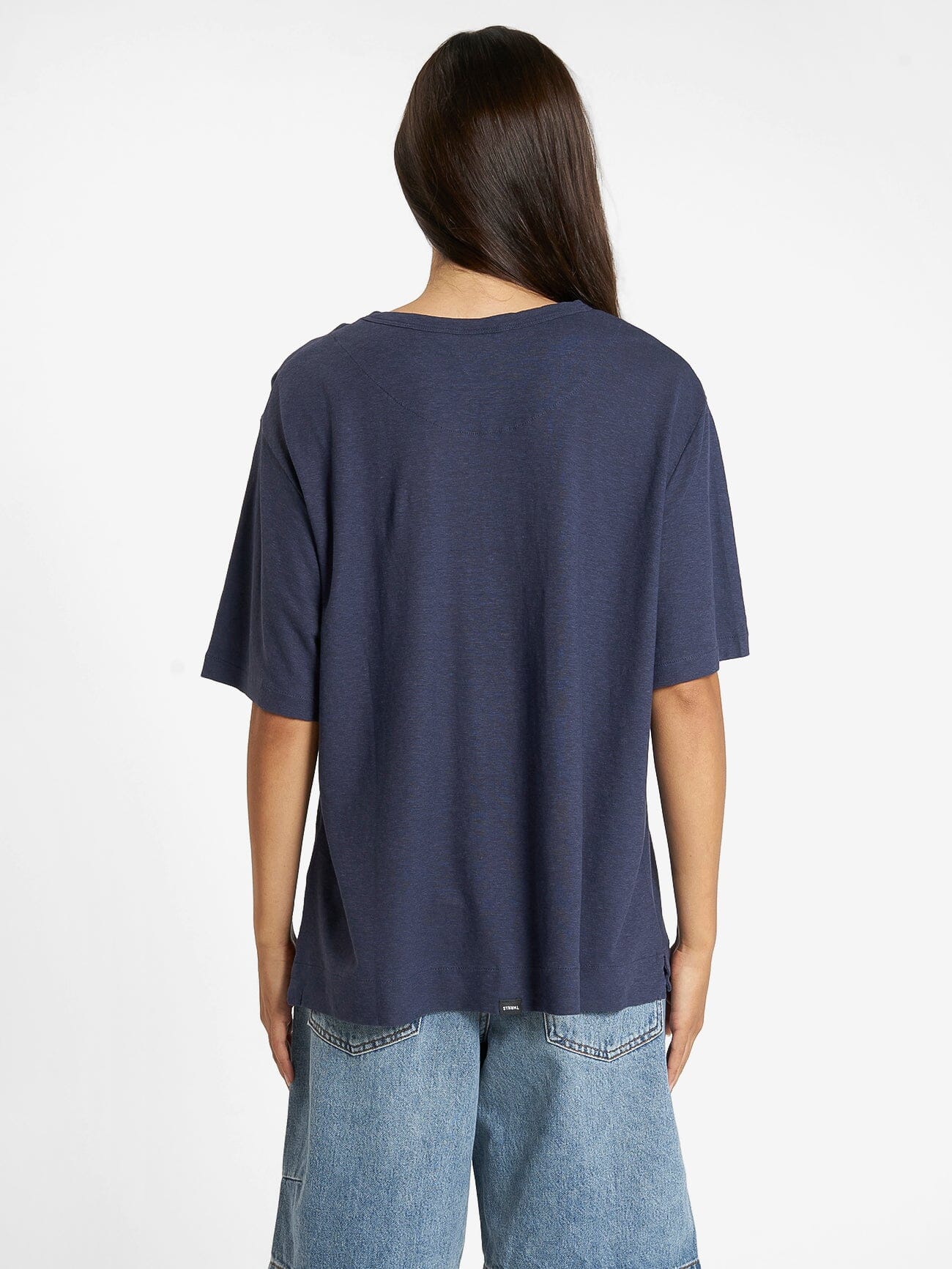 Wishes Come True Hemp Box Tee - Station Navy