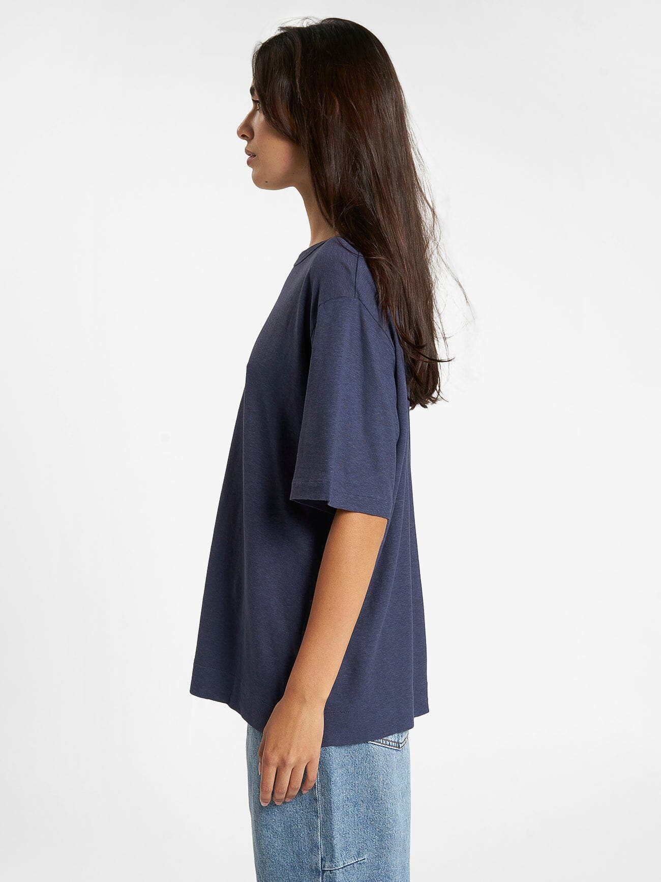 Wishes Come True Hemp Box Tee - Station Navy