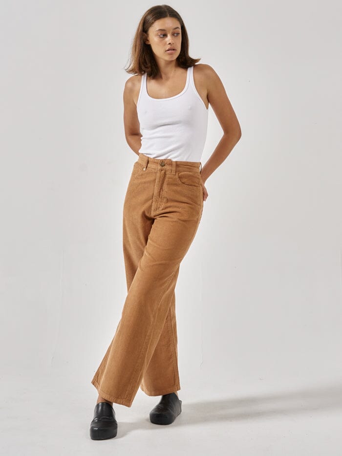 Holly Cord Pant - Faded Tobacco