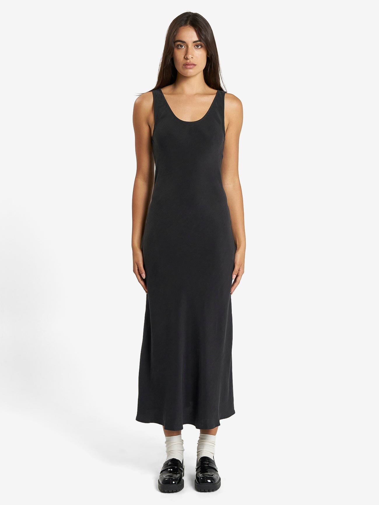 Nerissa Slip Dress - Antique Black