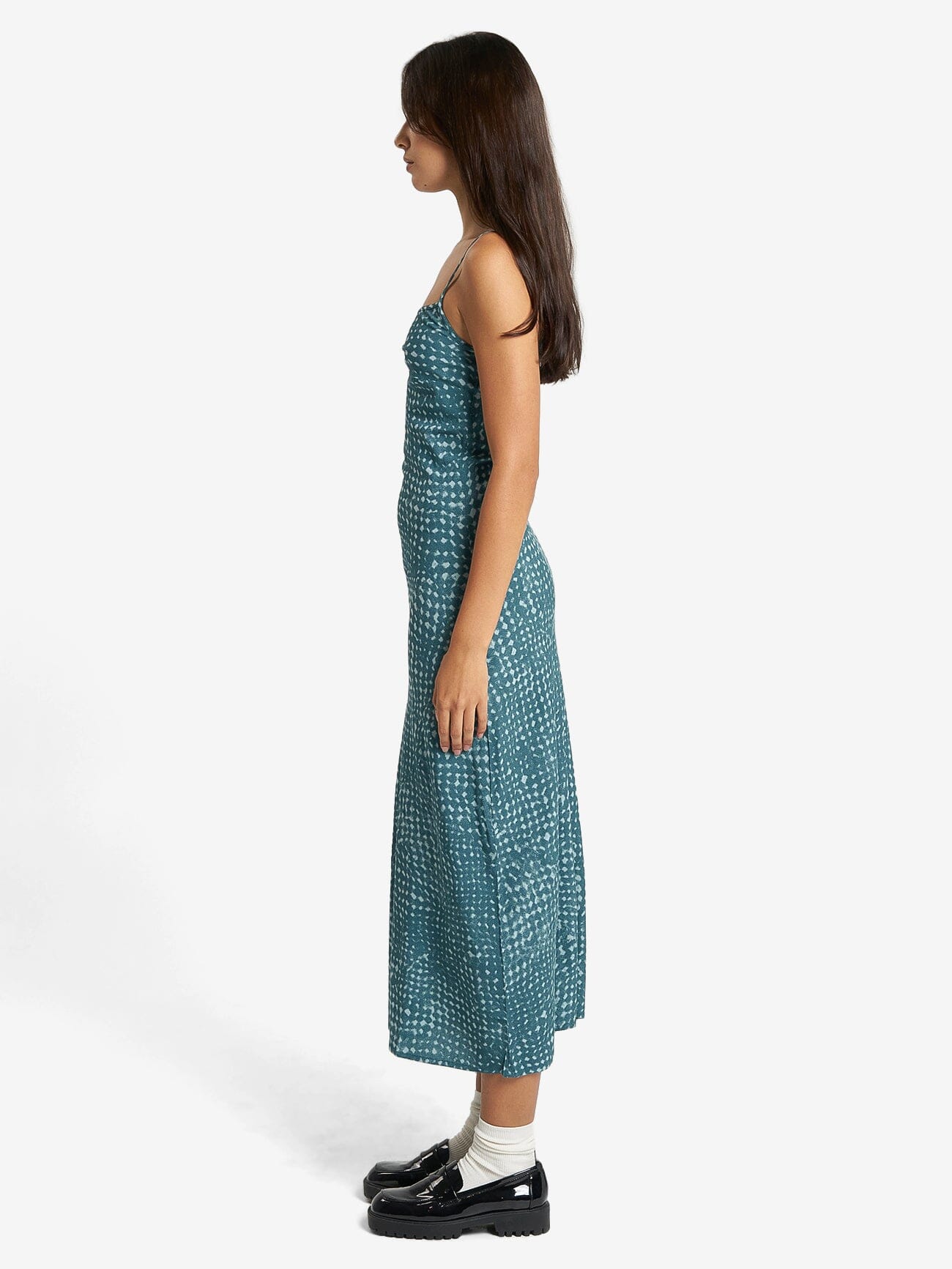 Self Hypnosis Dress - Jasper Green