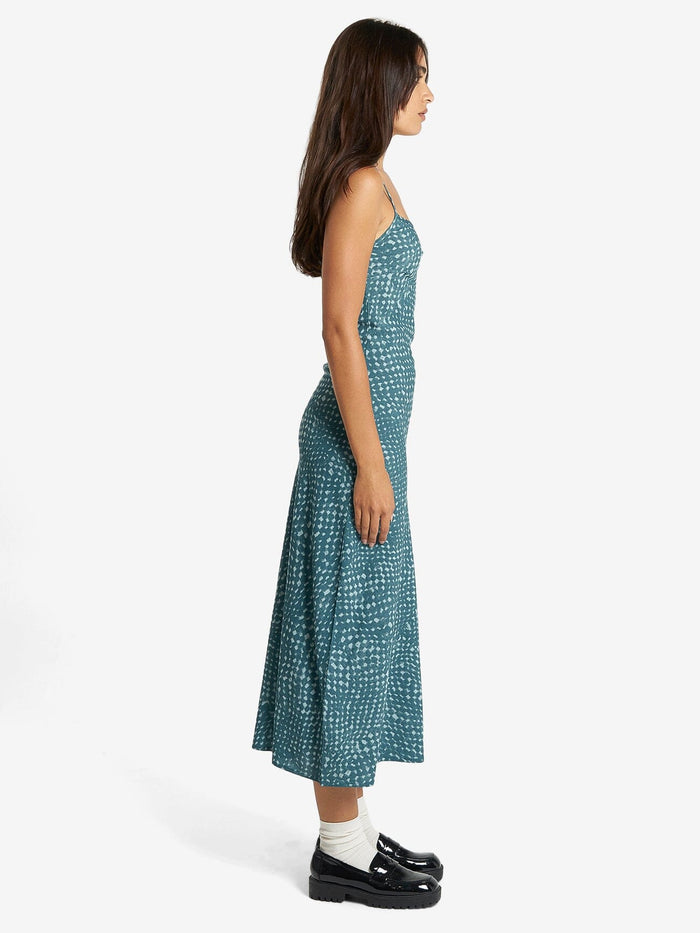 Self Hypnosis Dress - Jasper Green