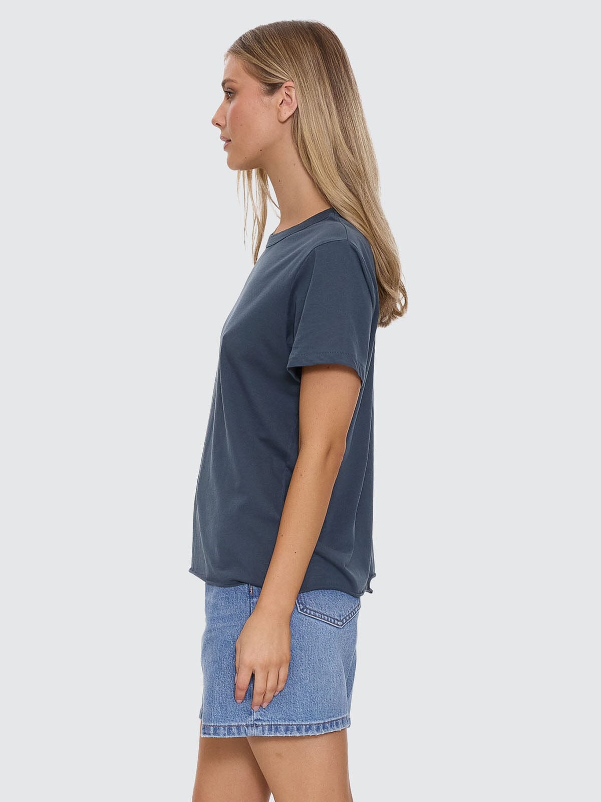 Minimal Thrills Relaxed Tee - Dark Slate 4