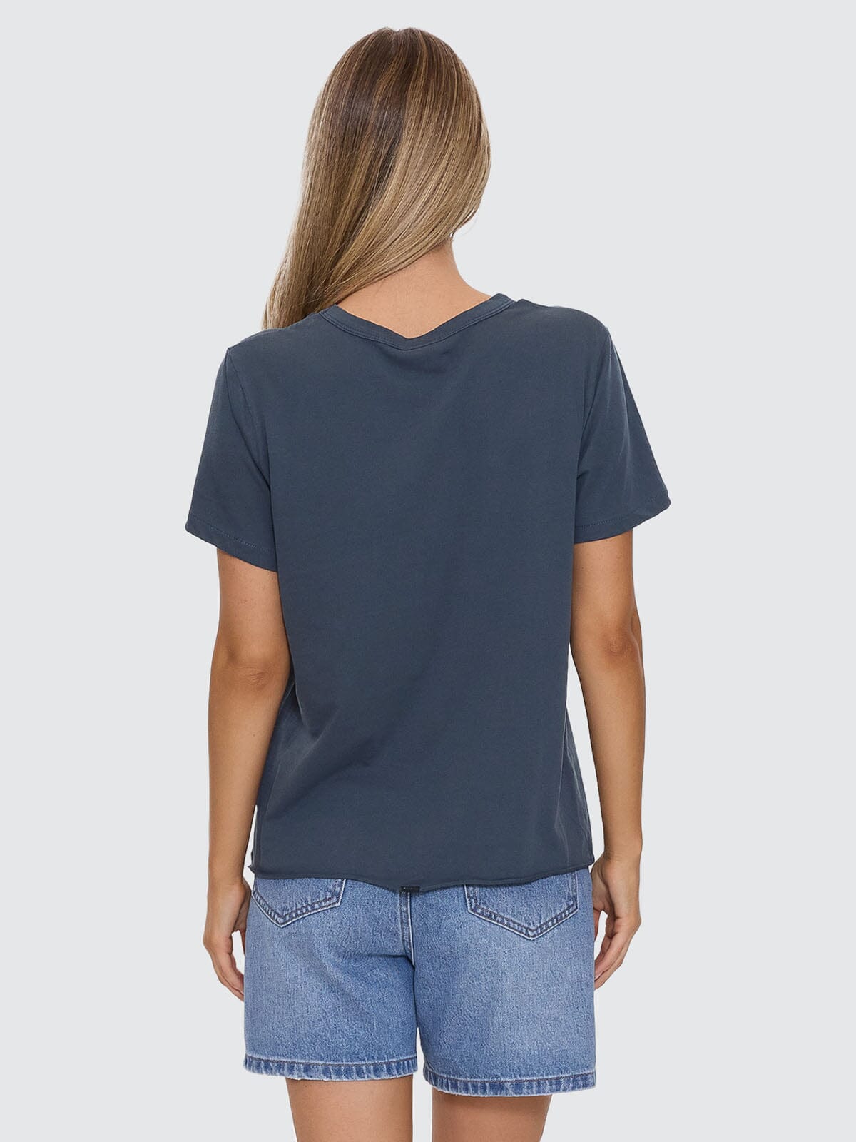 Minimal Thrills Relaxed Tee - Dark Slate 4