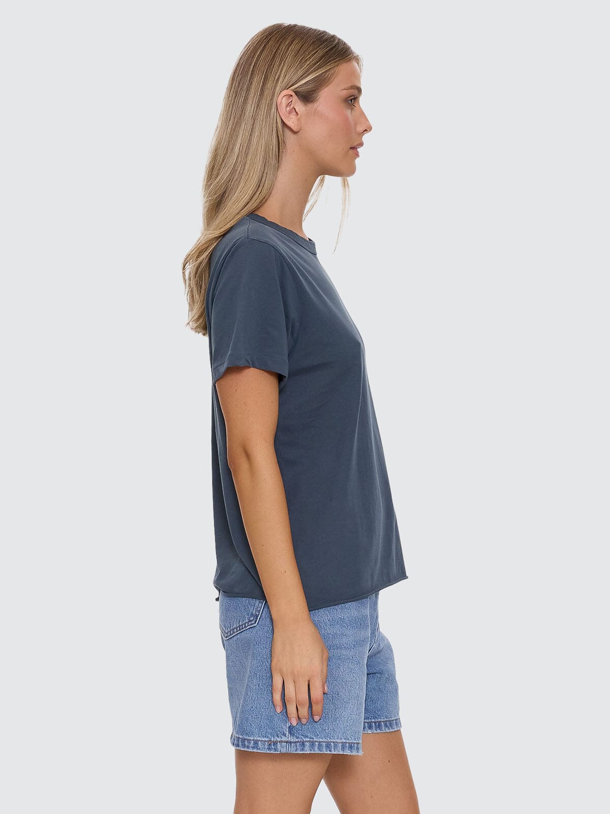 Minimal Thrills Relaxed Tee - Dark Slate 4