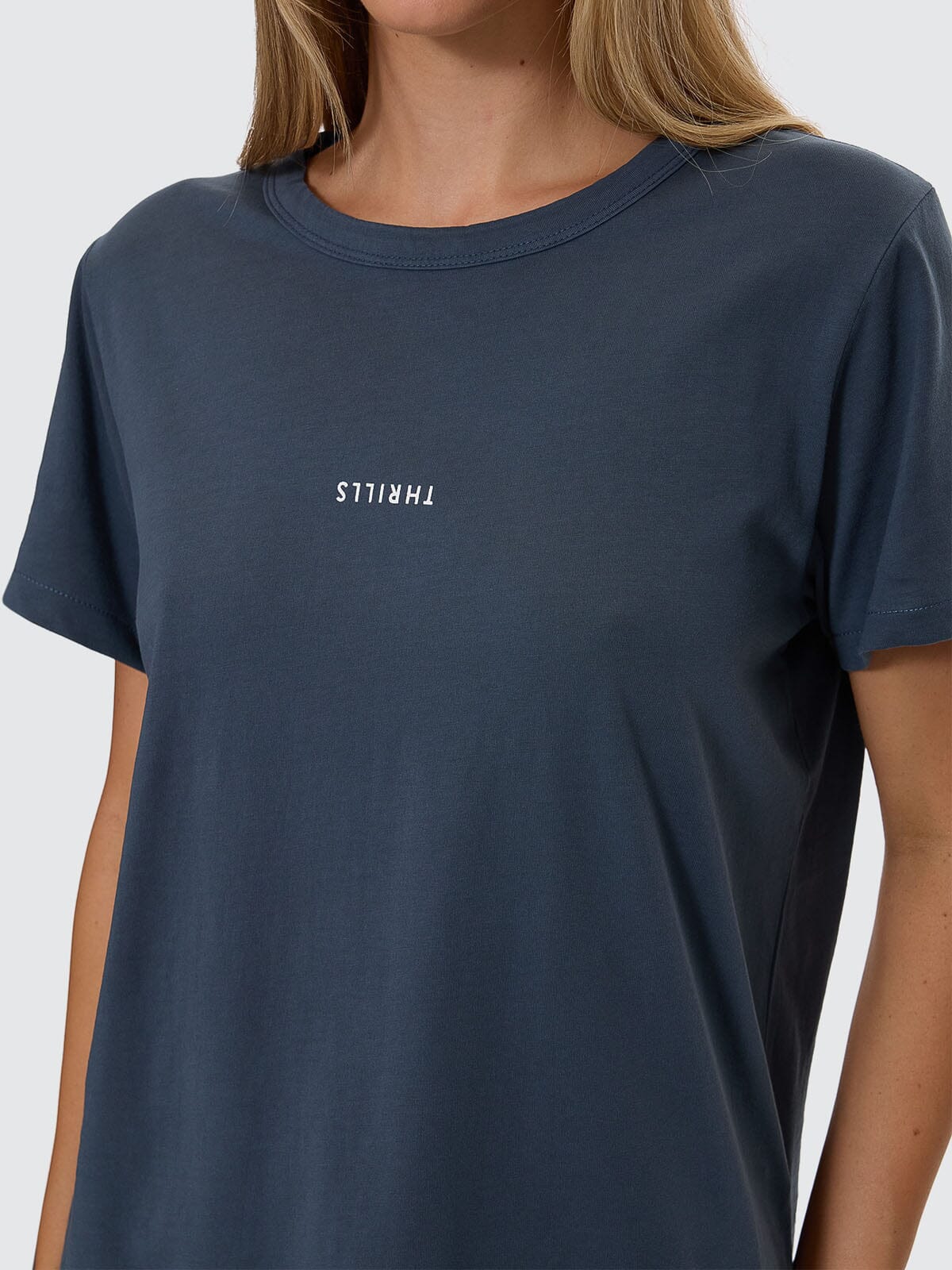 Minimal Thrills Relaxed Tee - Dark Slate 4