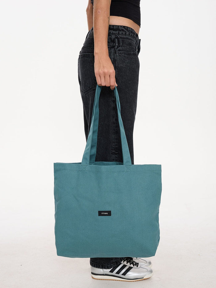 Minimal Thrills Tote - Green Coast