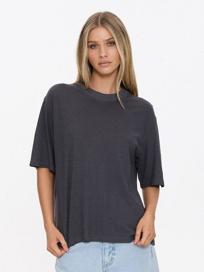 Hemp Square Tee - Ebony 4