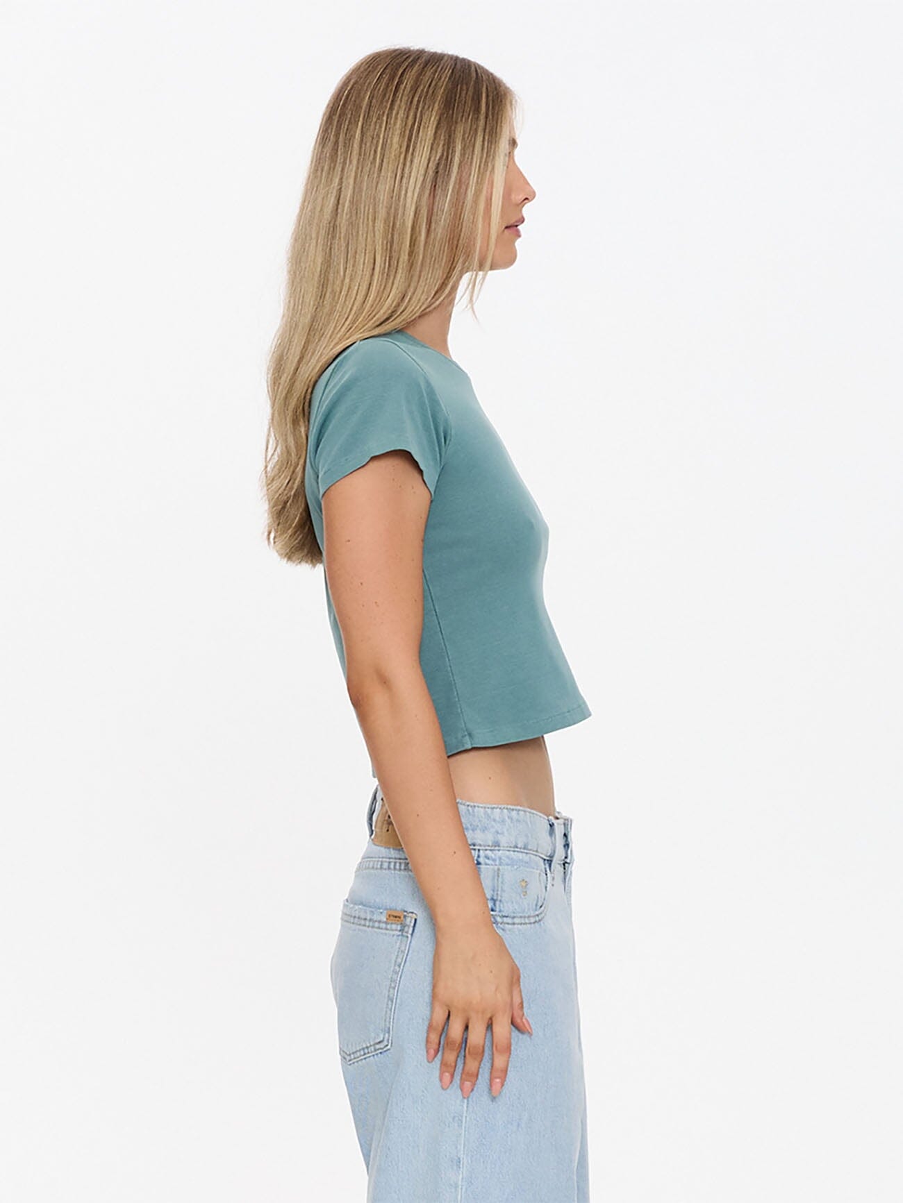 Minimal Thrills Mini Tee - Green Coast 4