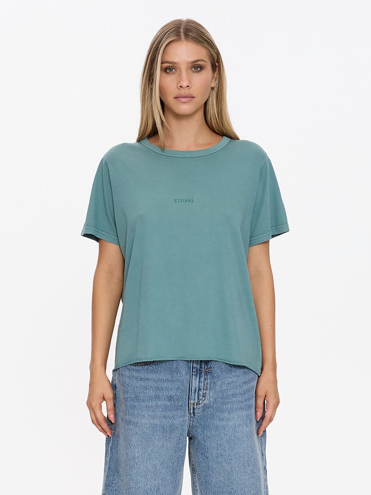 Minimal Thrills Relaxed Tee - Green Coast 4