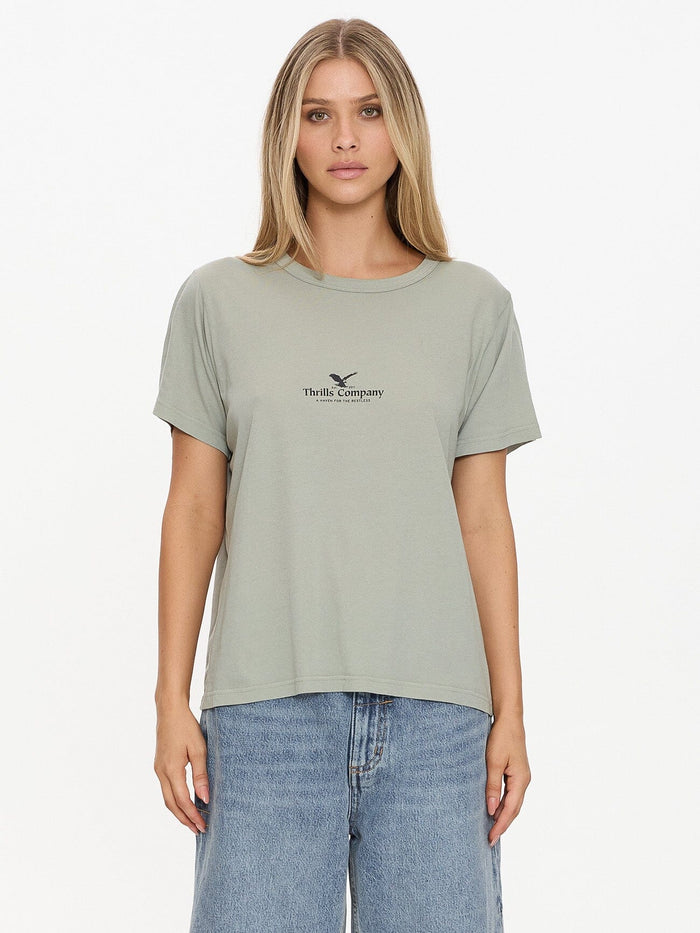 Haven For The Reckless Relaxed Tee - Dirty Sage 4