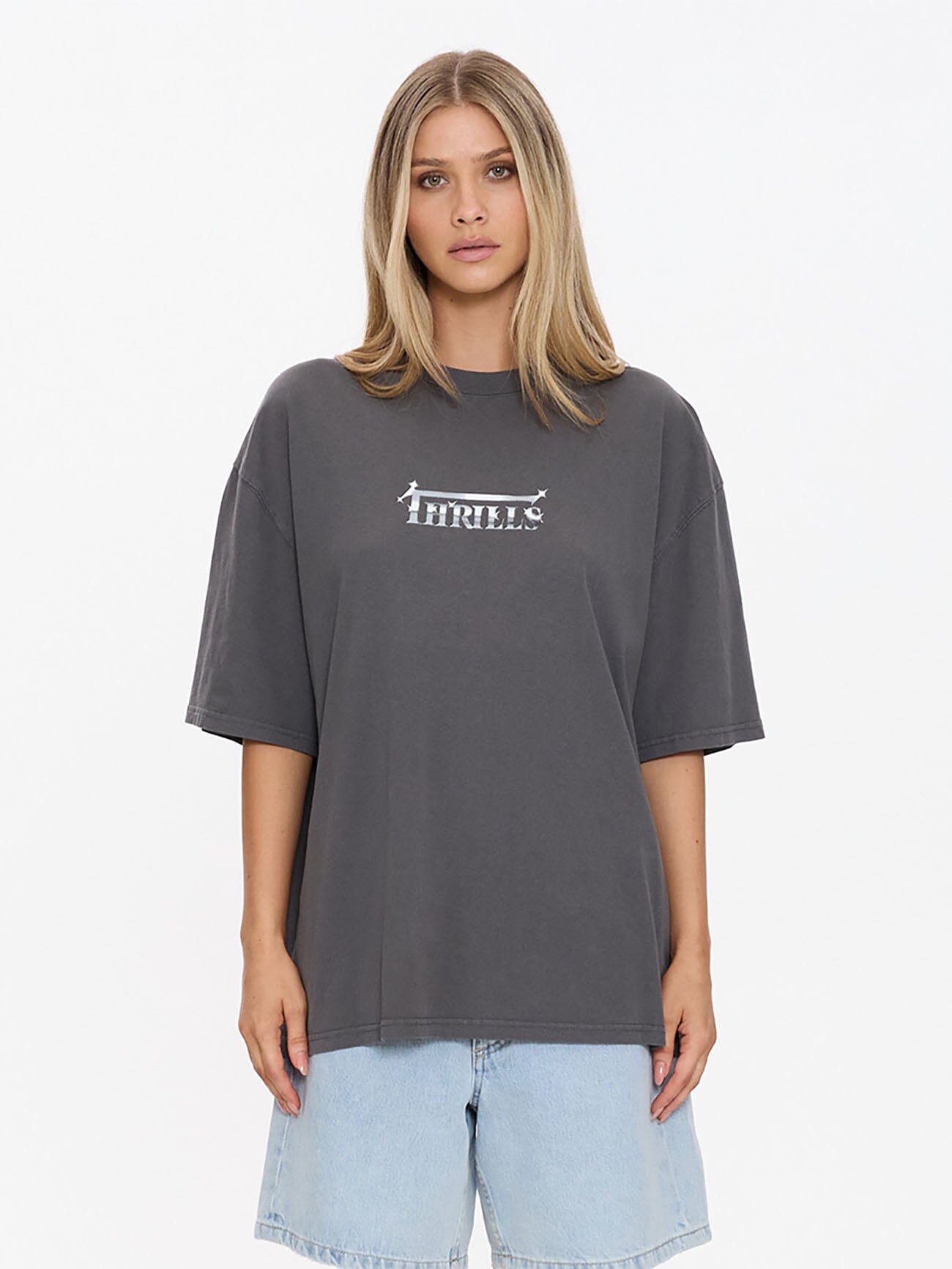 Seek And Destroy Oversized Tee - Merch Black 4