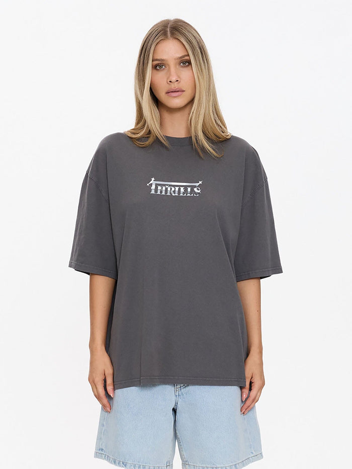 Seek And Destroy Oversized Tee - Merch Black 4