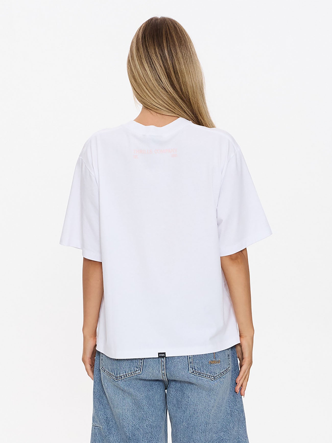 Nature Of Illusion Square Tee - White