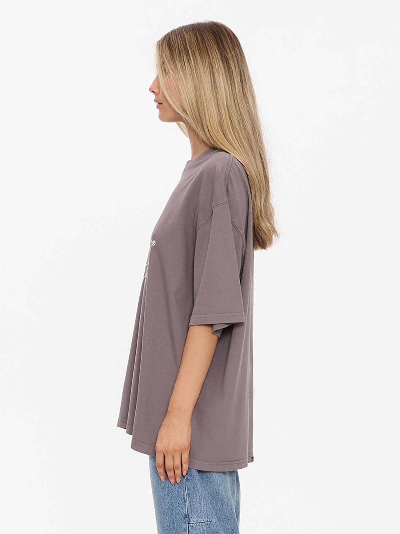 Break Point Oversized Tee - Shroom 4