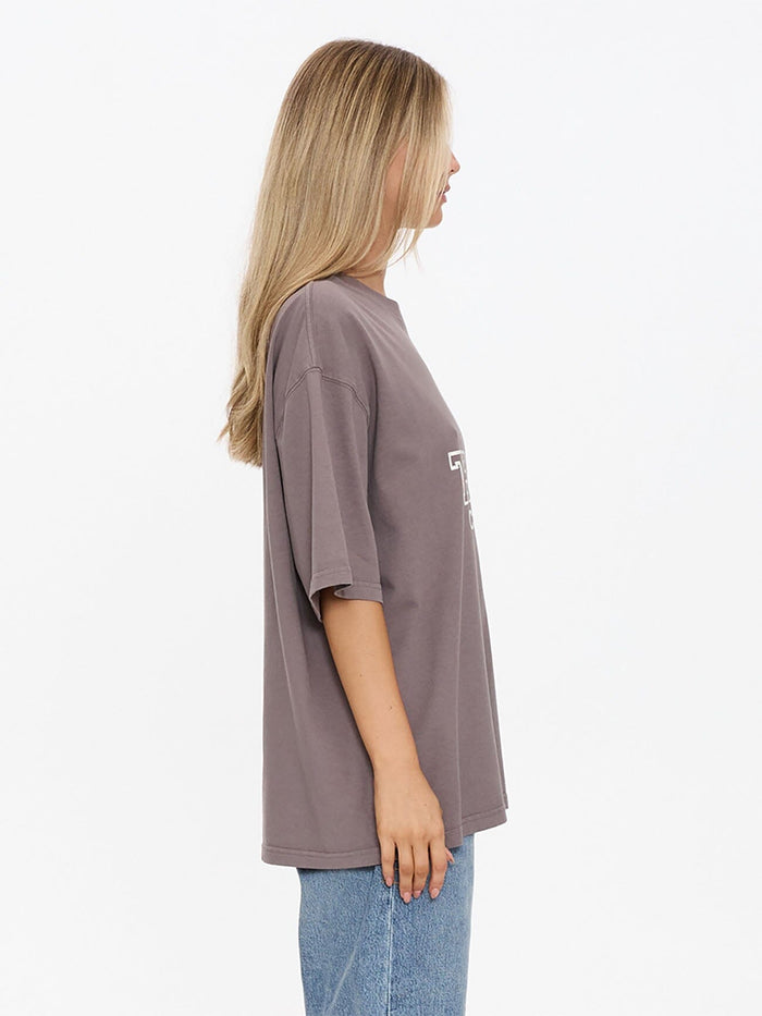 Break Point Oversized Tee - Shroom 4