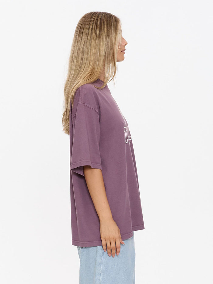 Break Point Oversized Tee - Vintage Mauve 4