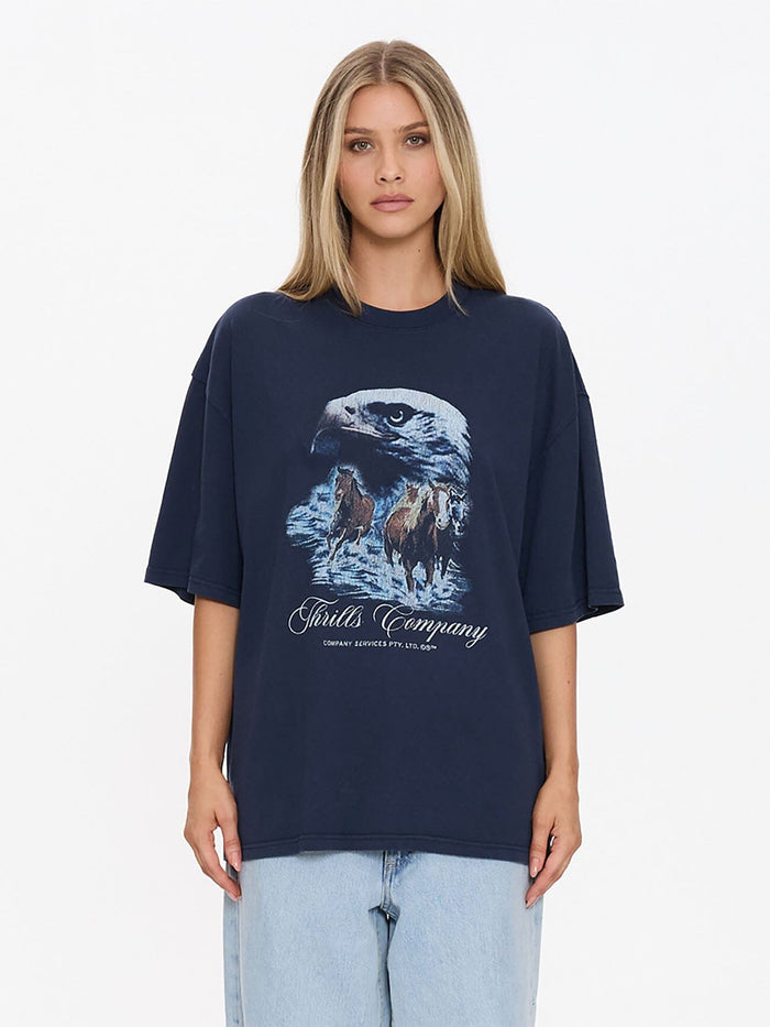 Superior Power Oversized Tee - Total Eclipse