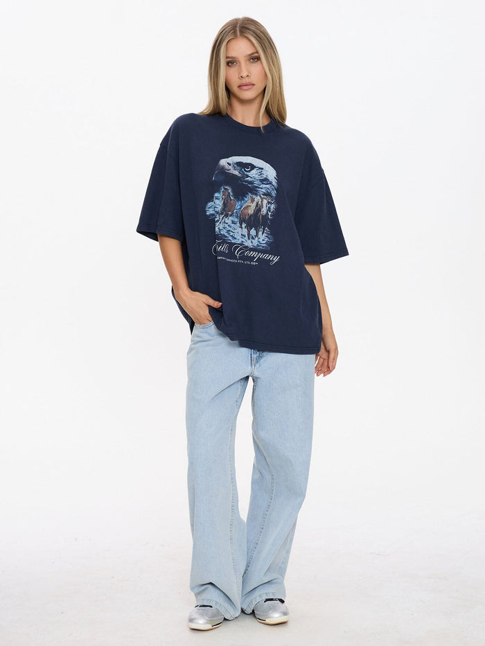 Superior Power Oversized Tee - Total Eclipse