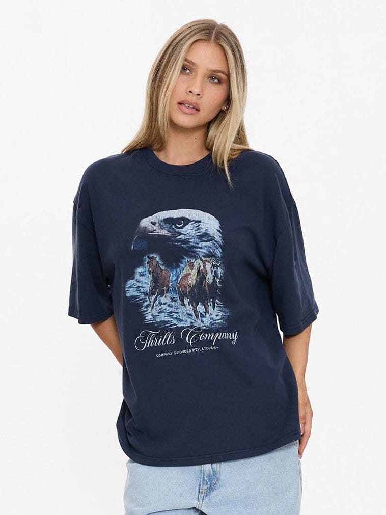 Superior Power Oversized Tee - Total Eclipse