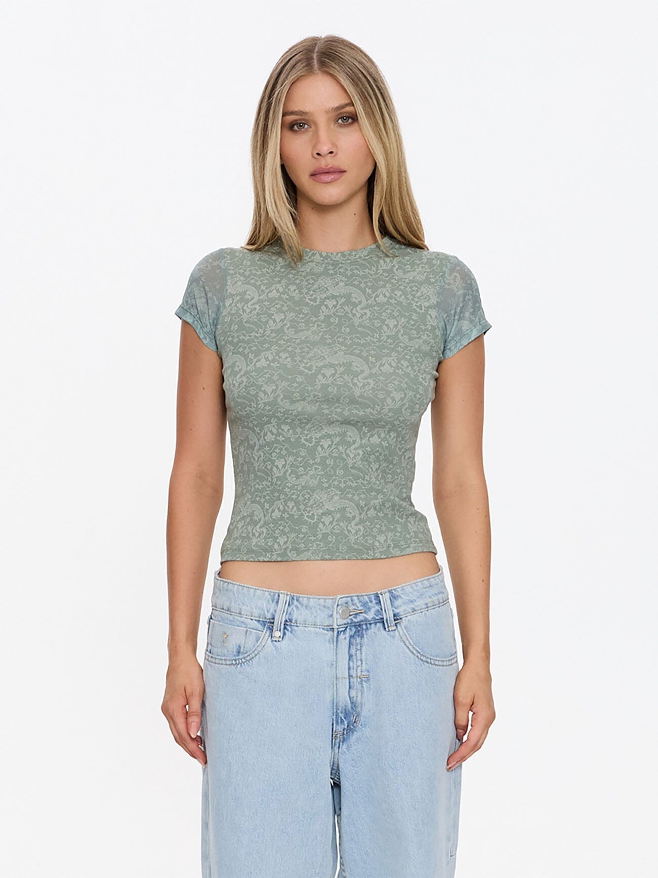 Speak No Evil Club Tee - Dirty Sage 4