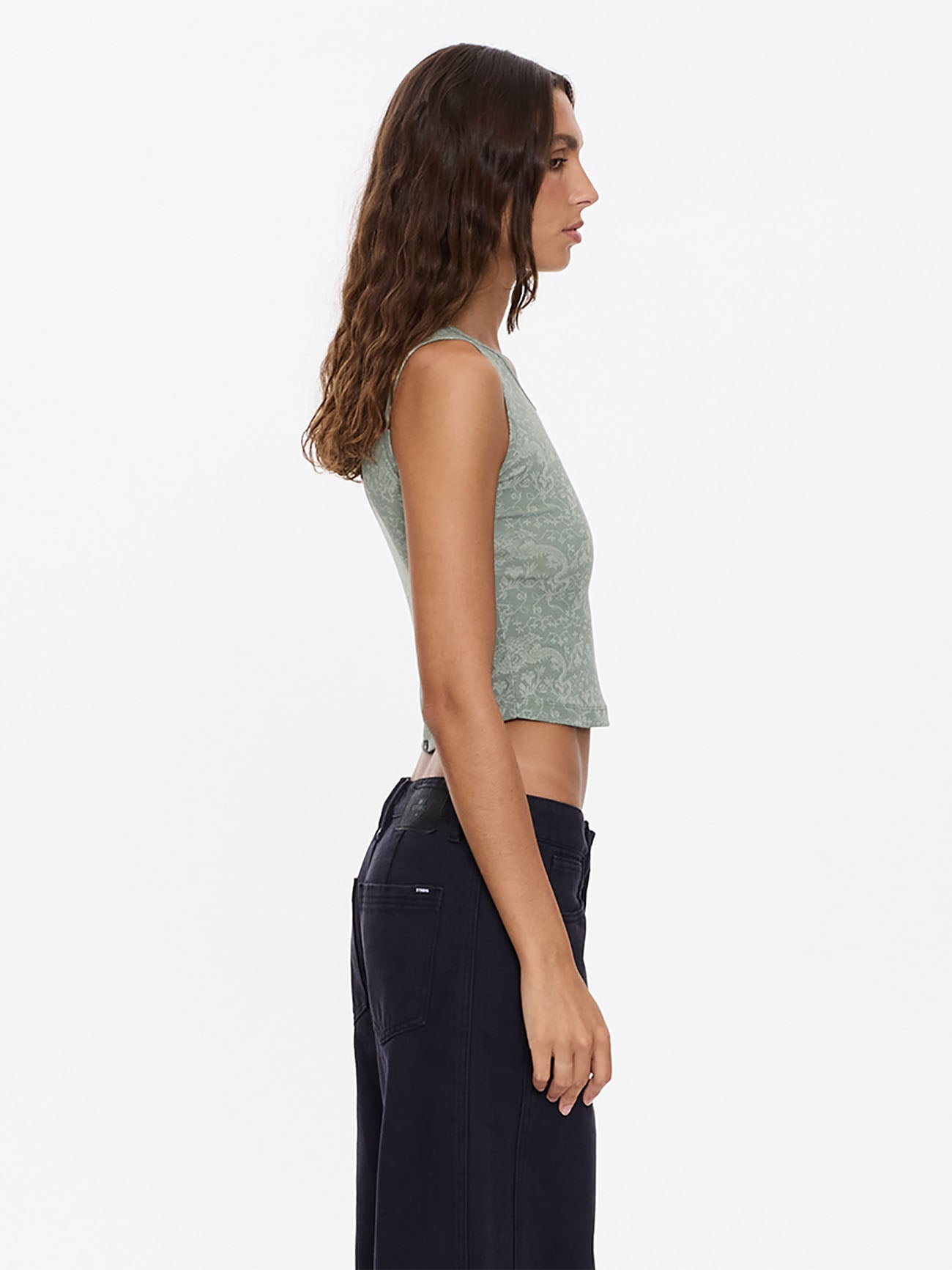 Speak No Evil Y2K Tank - Dirty Sage 4