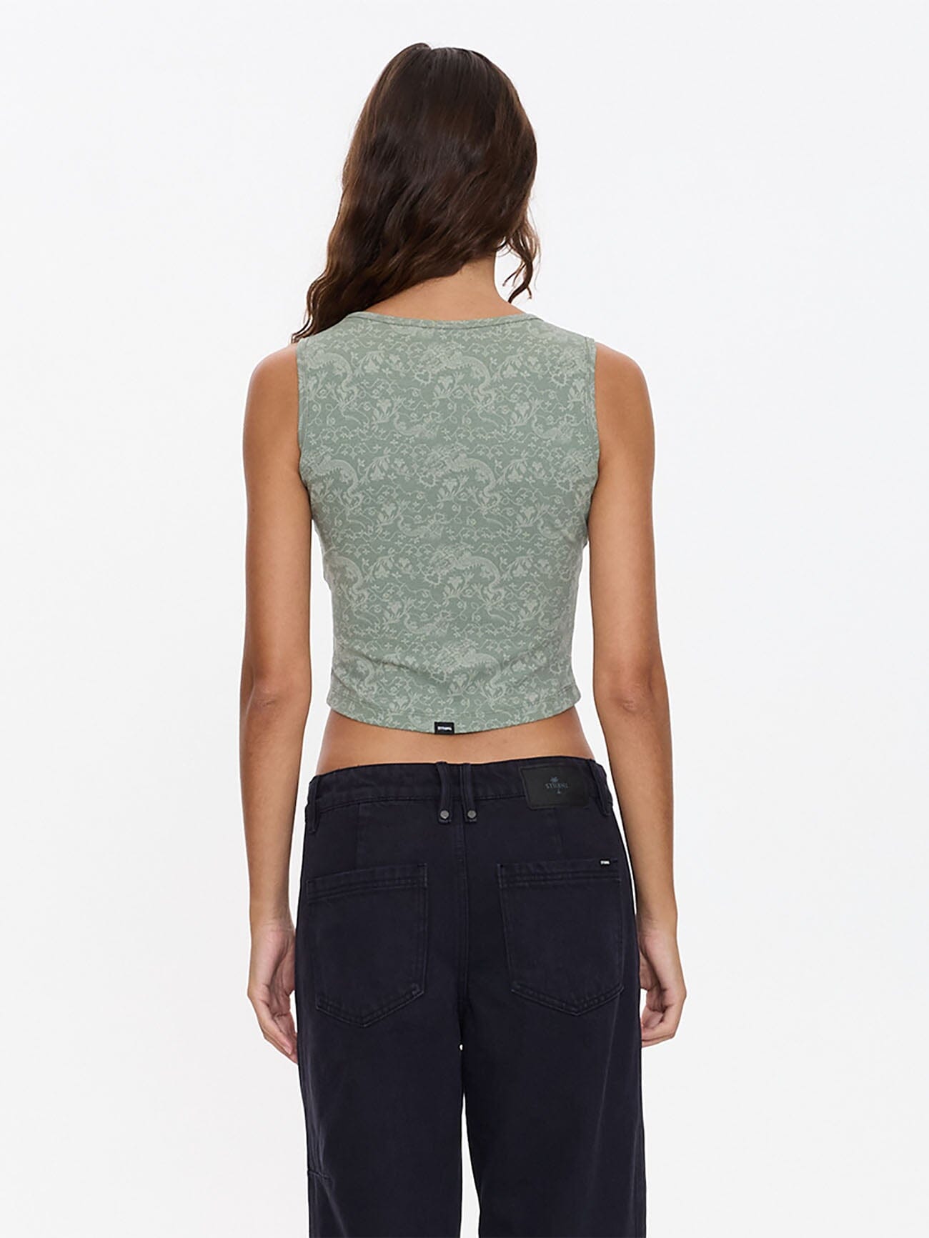 Speak No Evil Y2K Tank - Dirty Sage 4