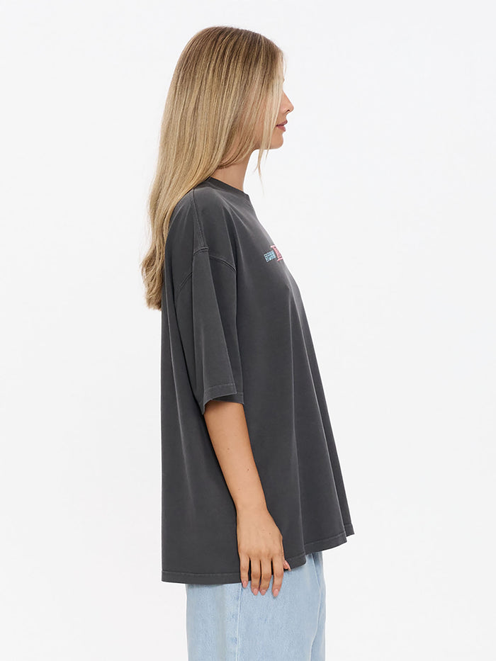 Speed Kills Oversized Tee - Merch Black
