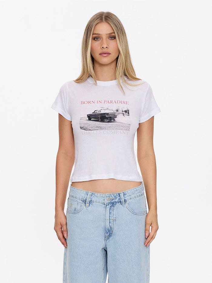 Metal And Dust Boy Tee - White 4