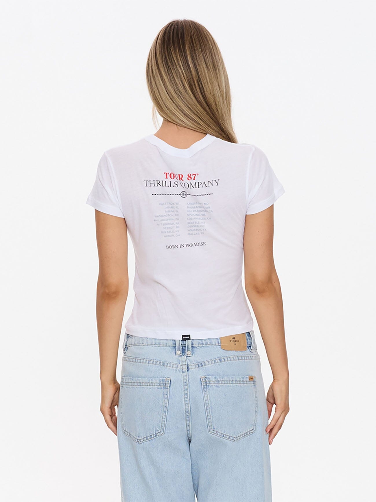 Metal And Dust Boy Tee - White 4