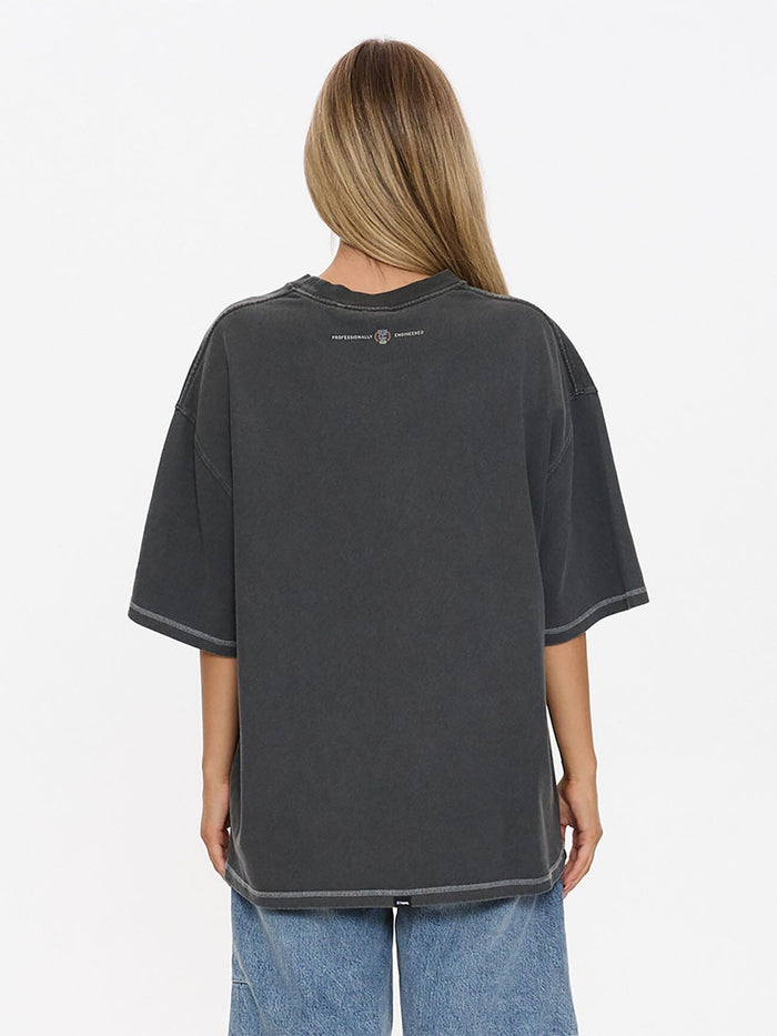 Take It Easy Oversized Tee - Merch Black 4