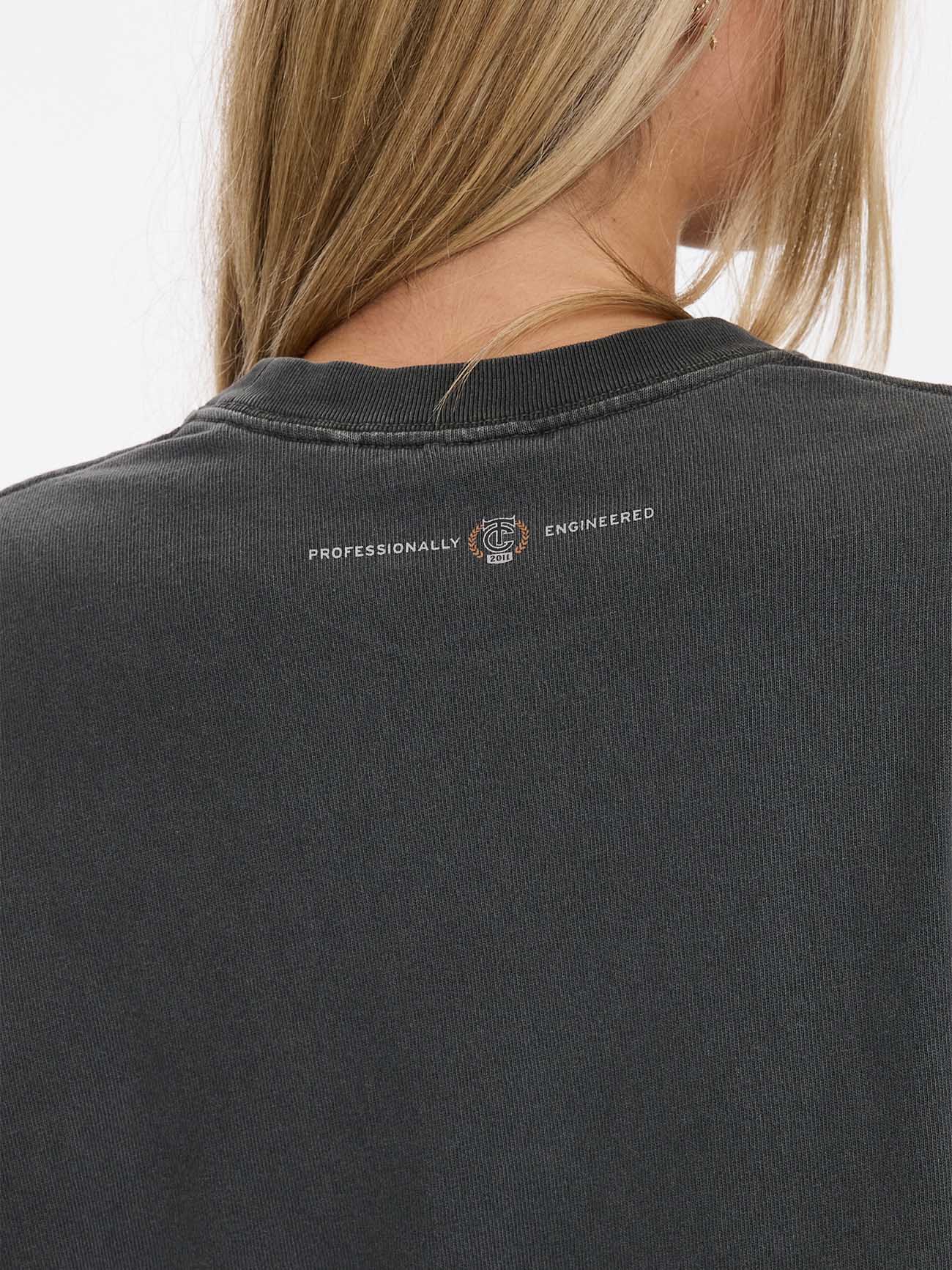Take It Easy Oversized Tee - Merch Black 4