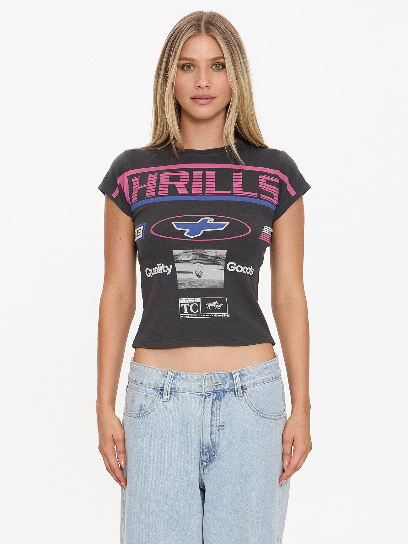 Speed Kills Club Tee - Merch Black 4
