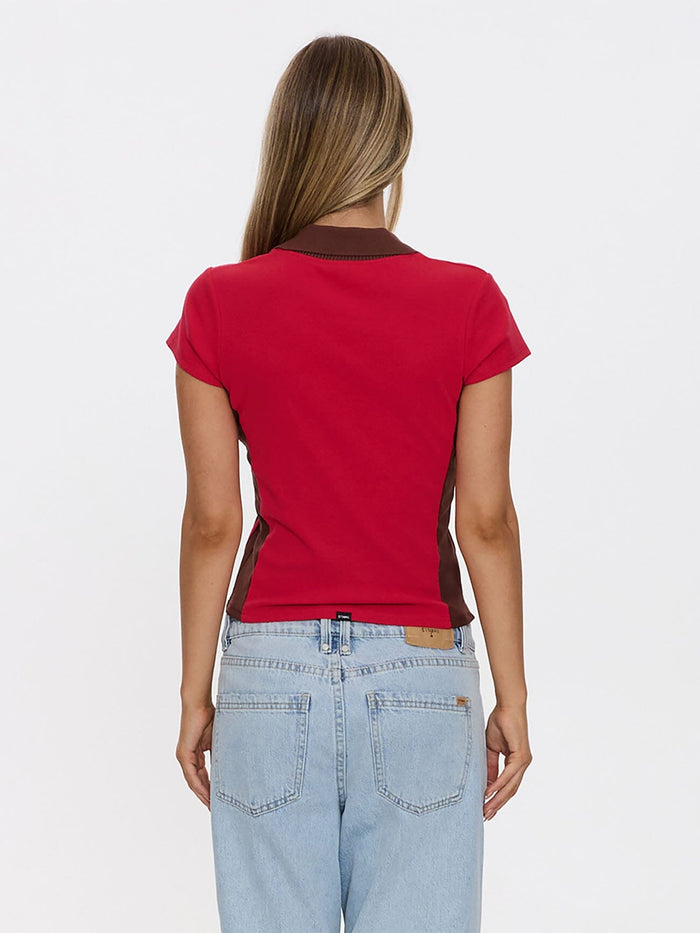 Hot Shot Polo Club Tee - Cherry 4