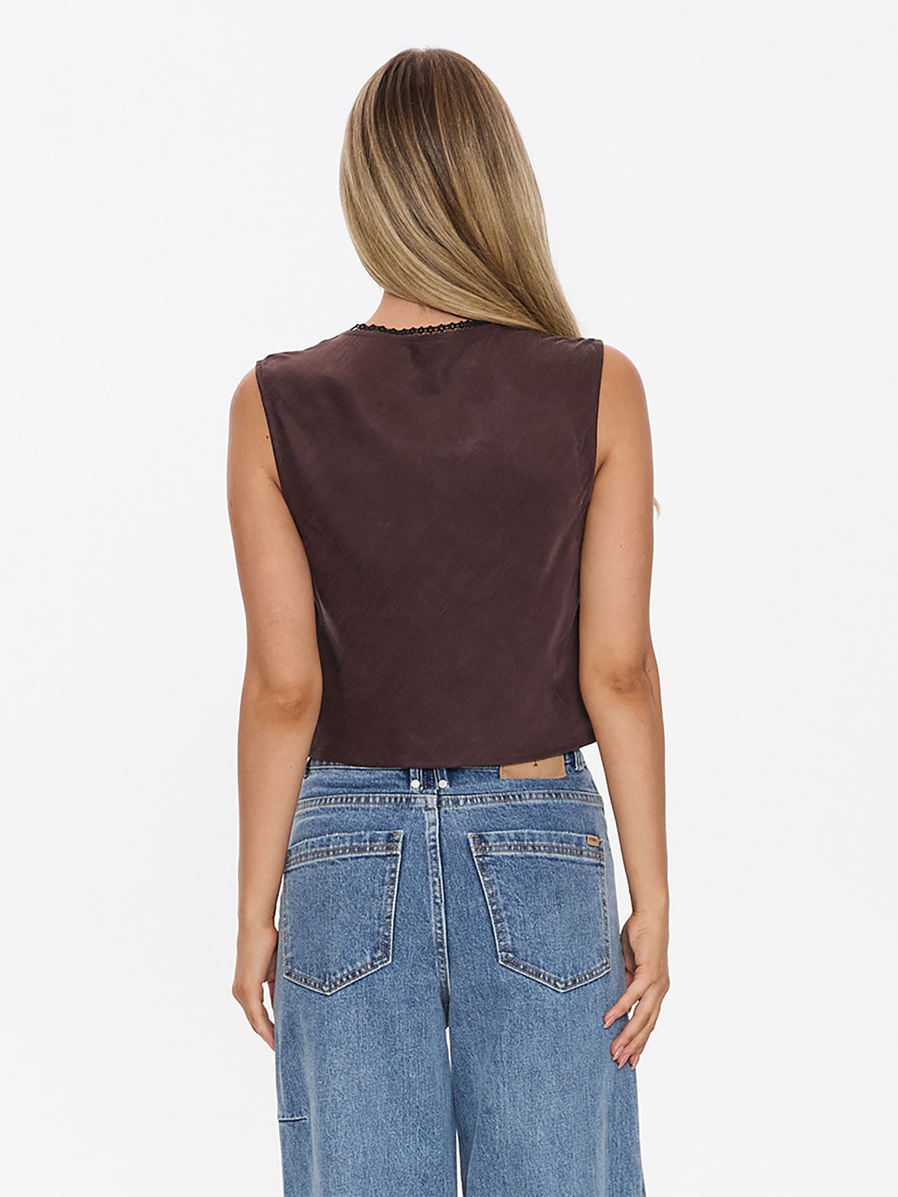 Nellie Top - Postal Brown 4