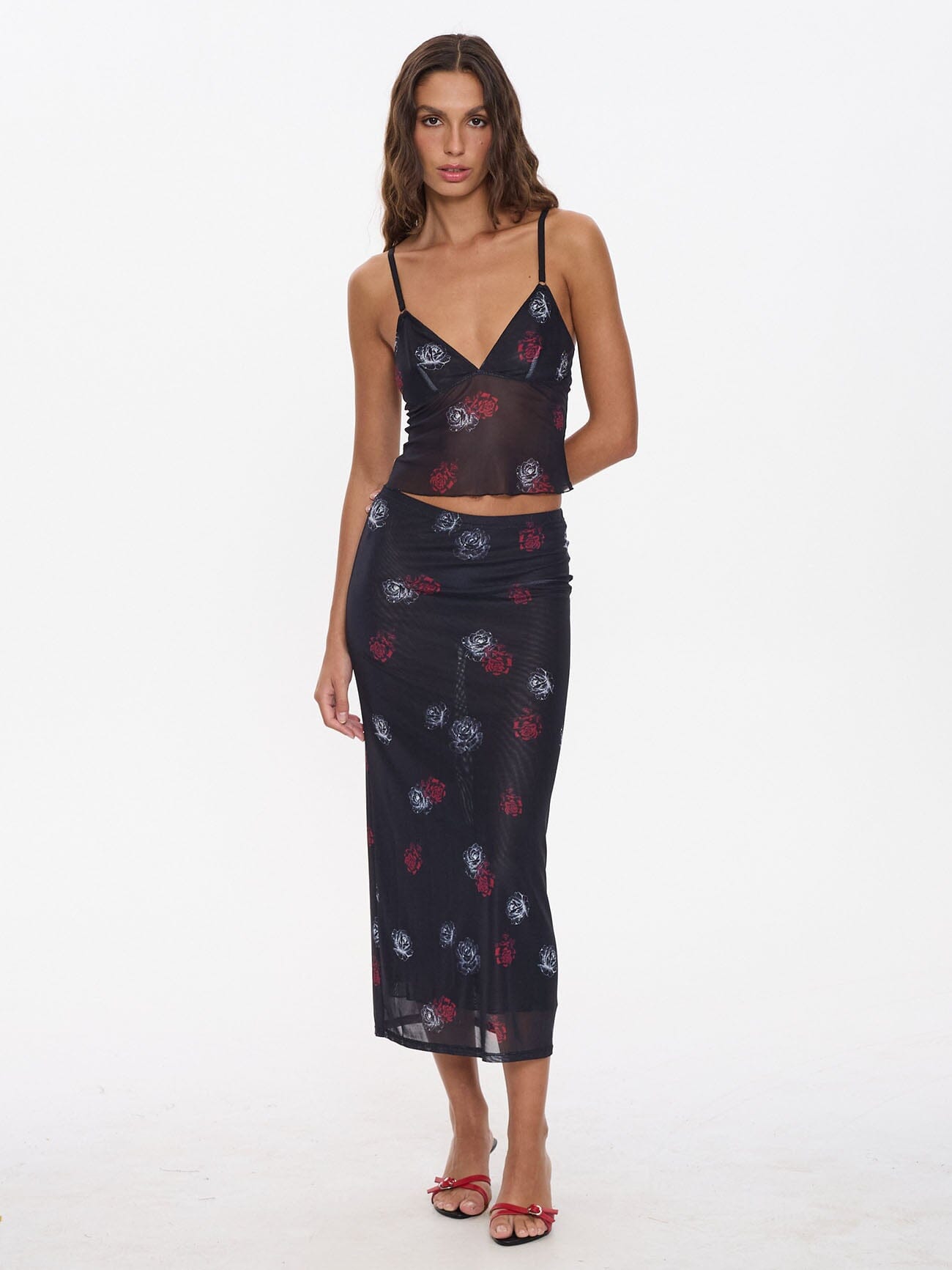 Perfect Illusion Mesh Top - Black 4