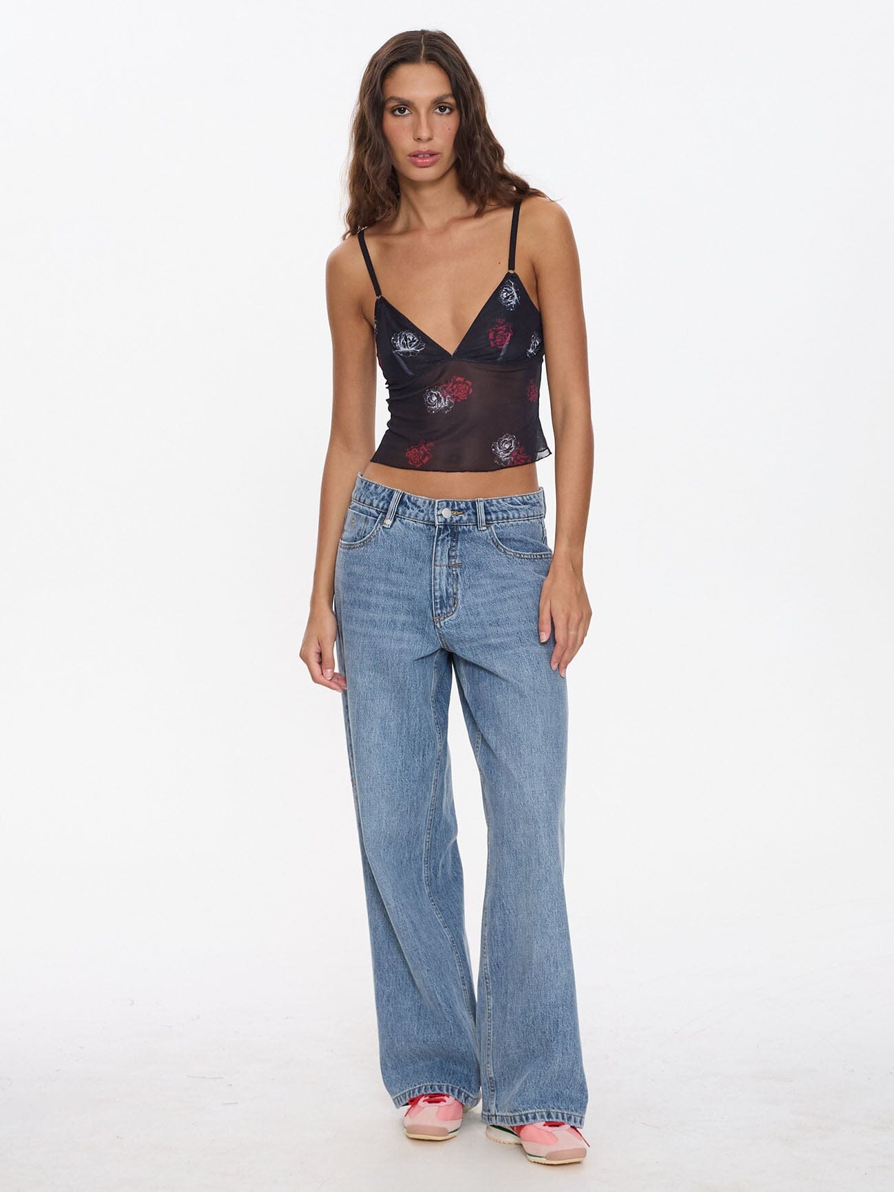 Perfect Illusion Mesh Top - Black 4