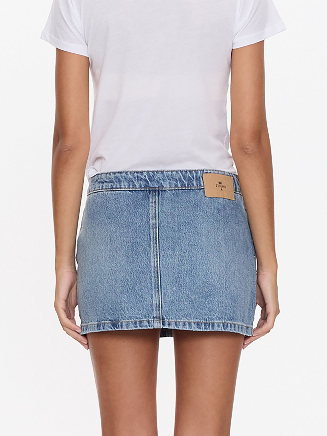 Tulli Studded Mini Skirt - Rustic Fade 4
