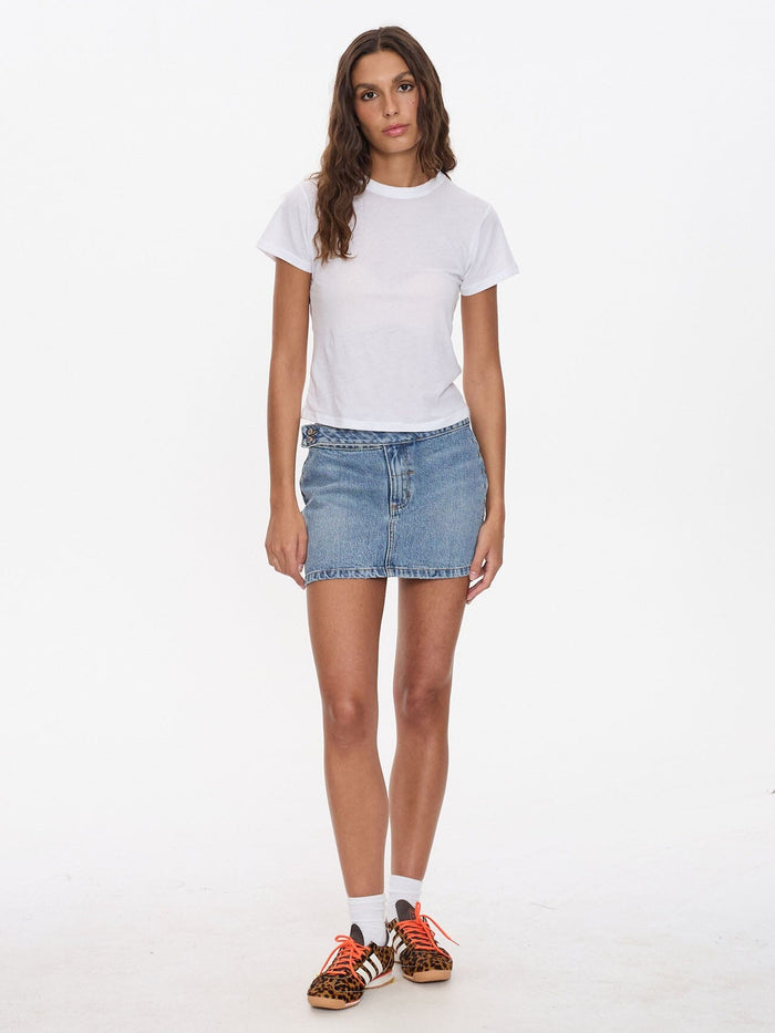 Tulli Studded Mini Skirt - Rustic Fade 4