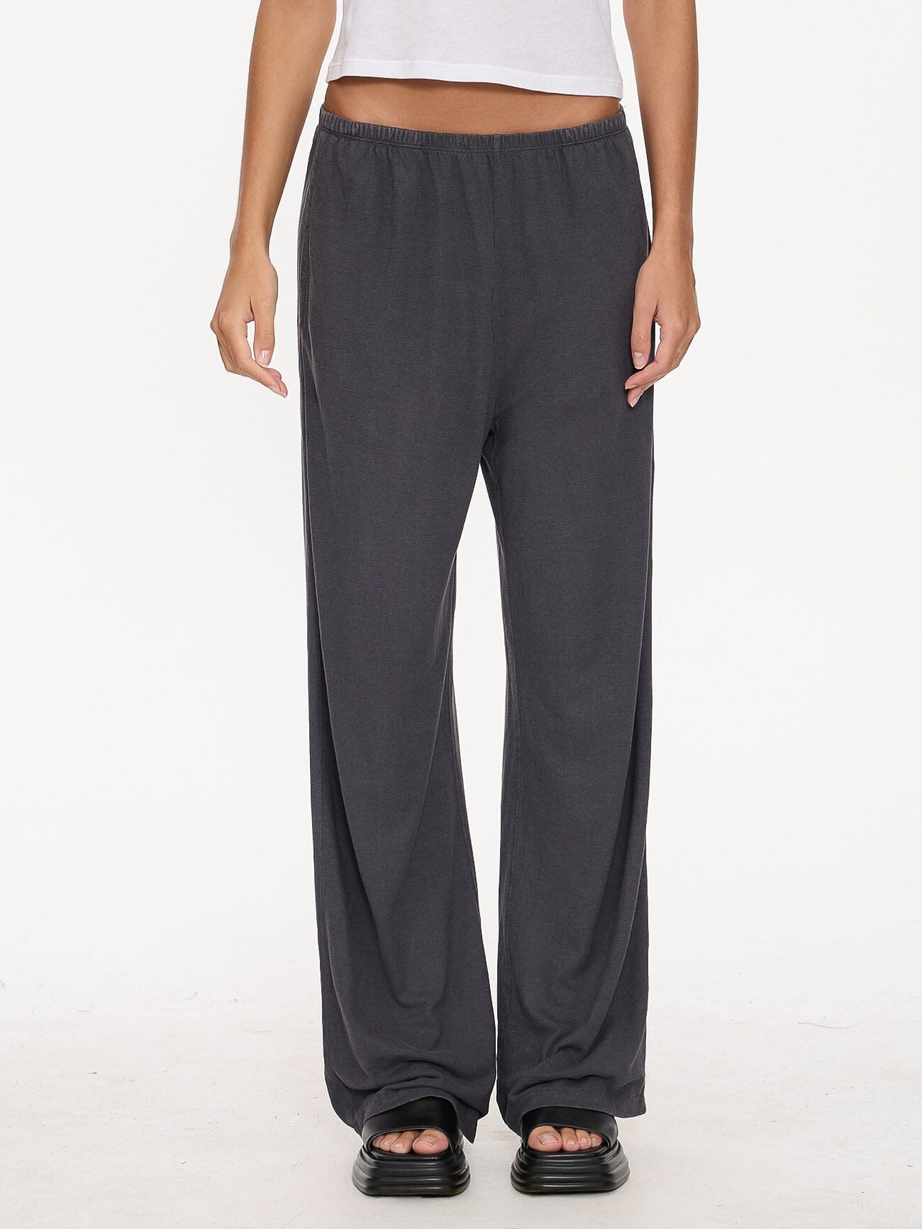 Hemp Relax Pant - Ebony 4