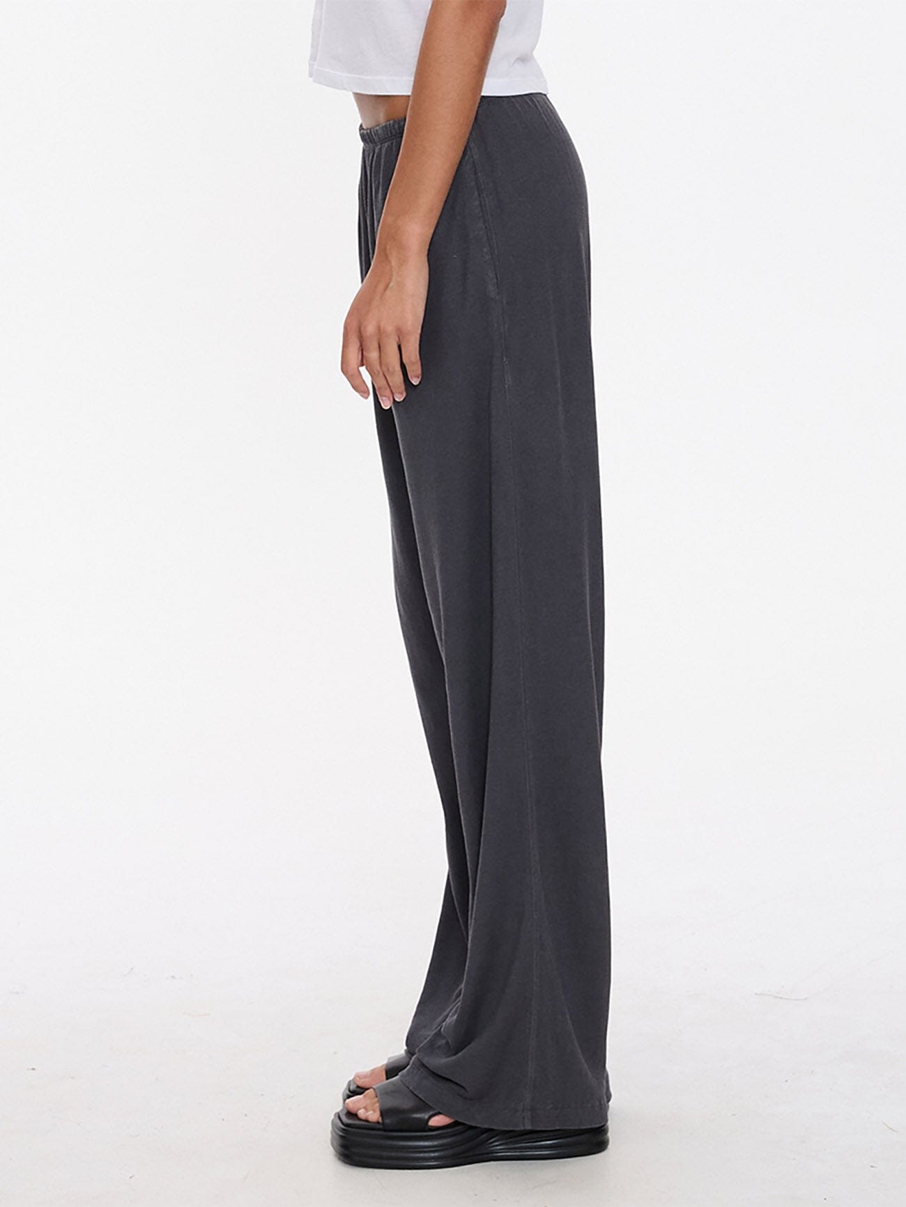 Hemp Relax Pant - Ebony 4