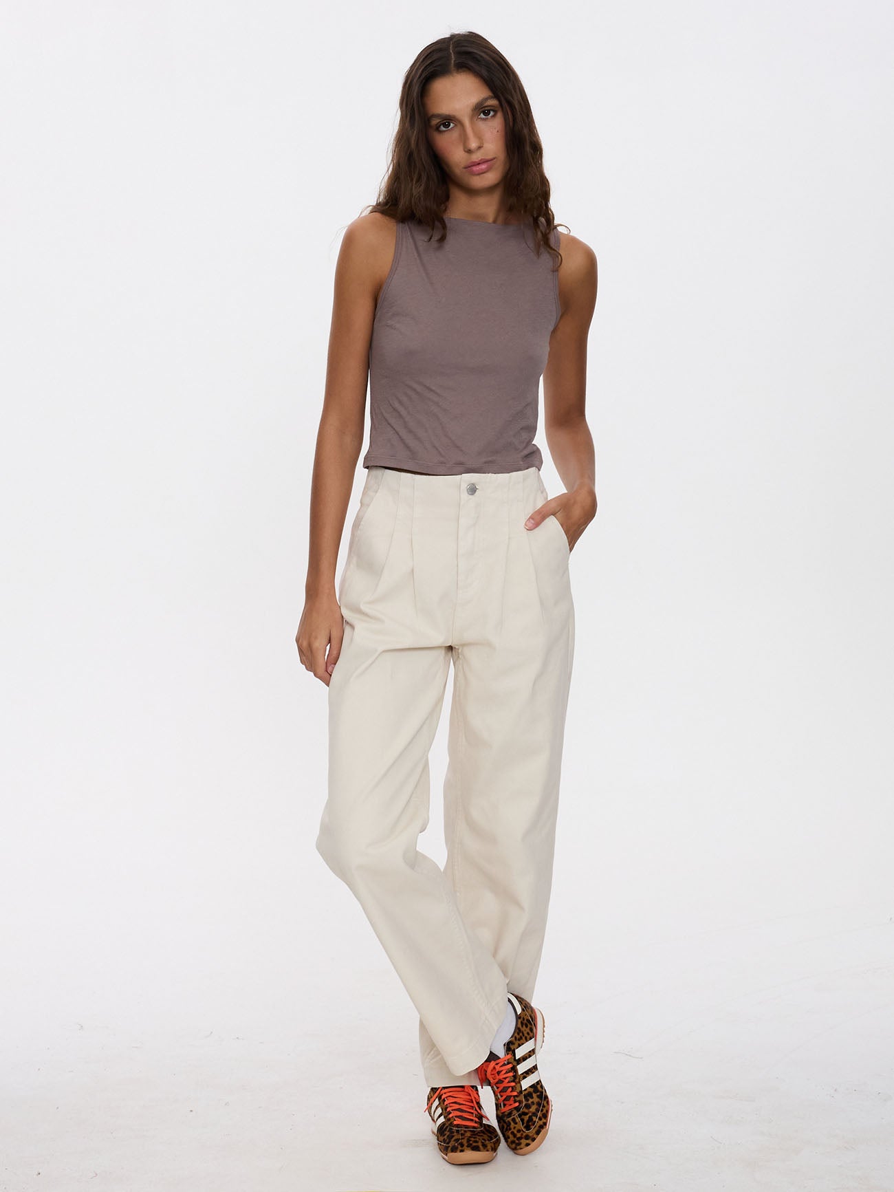 Night Shift Denim Pant - Stone 4