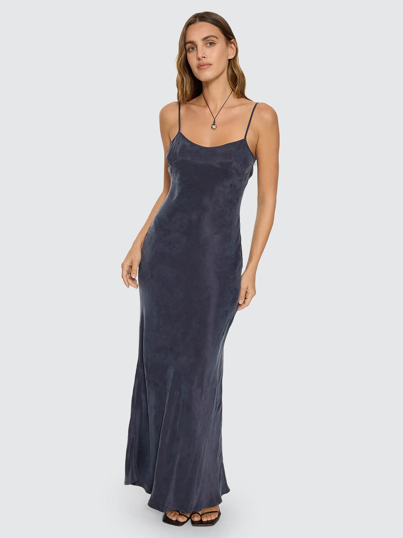 Kenni Bias Maxi Dress - Guardian Navy 4