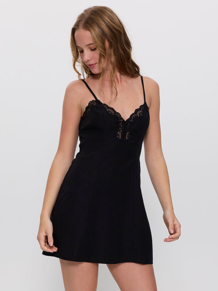 Fast Life Mini Dress - Black 4