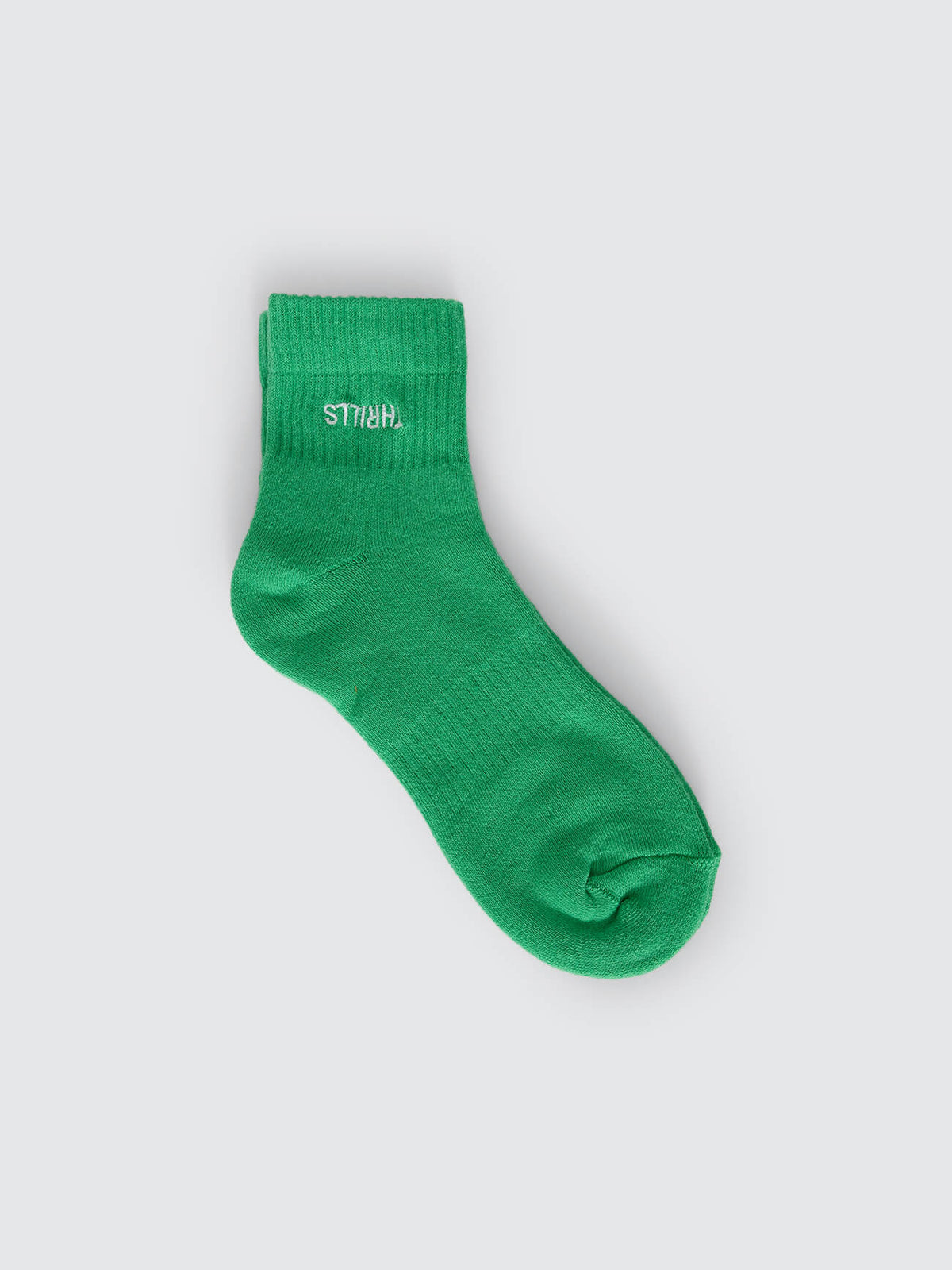 Minimal Thrills 3 Pack Sock - Blink Green - White - Orchard Brown One Size