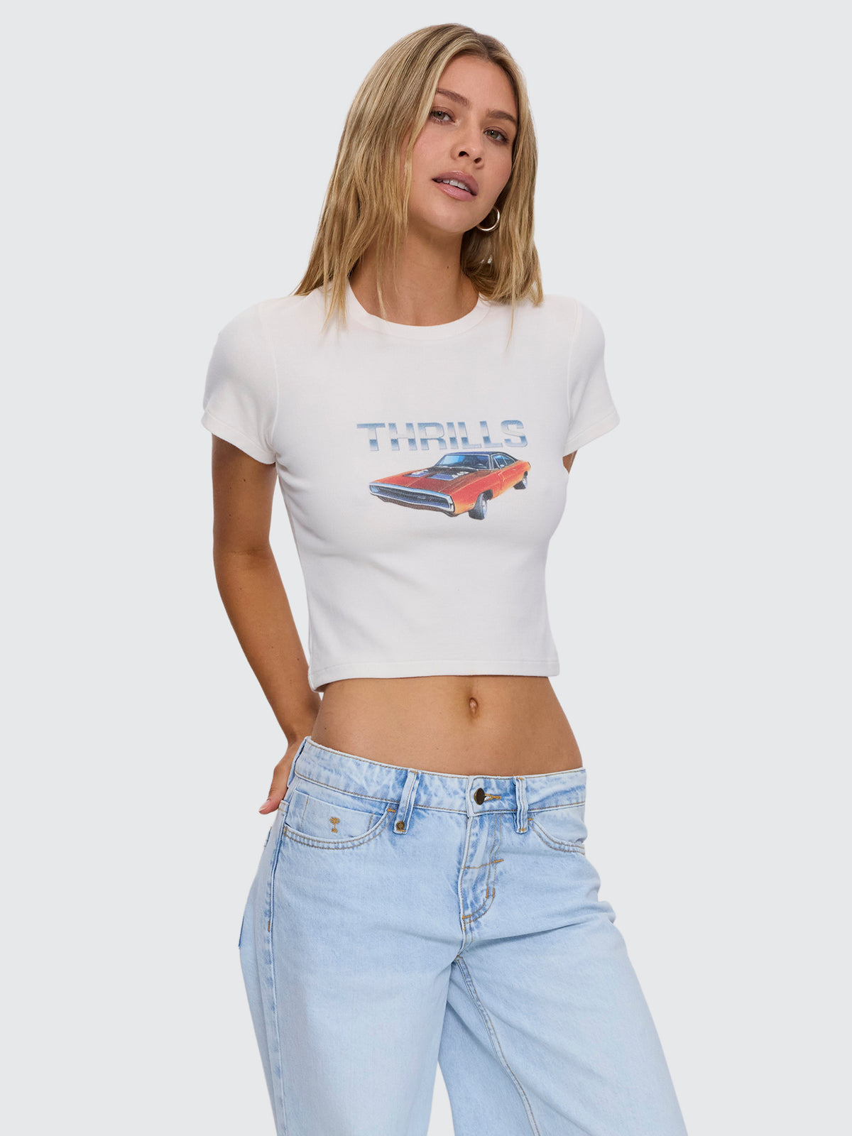 Infinite Horsepower Mini Tee - Heritage White 4