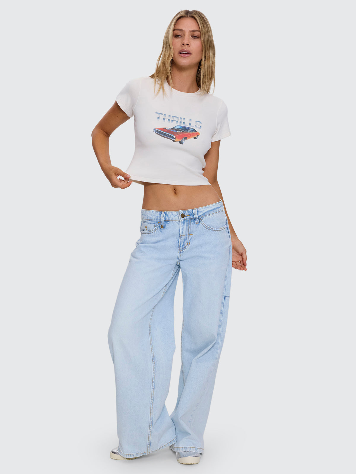 Infinite Horsepower Mini Tee - Heritage White 4