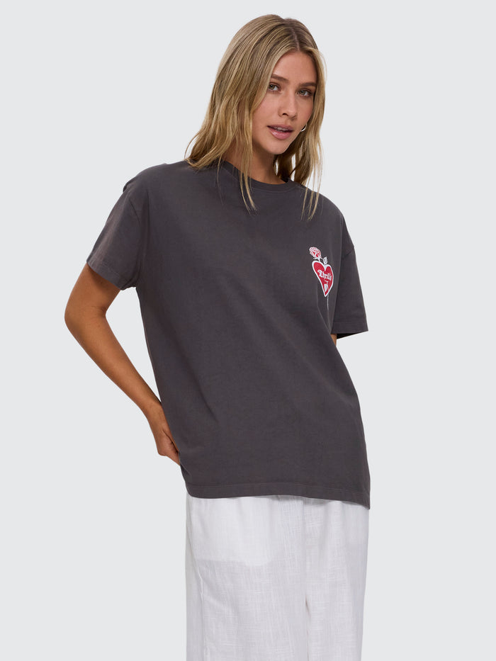 Pluckable Easy Tee - Merch Black 4