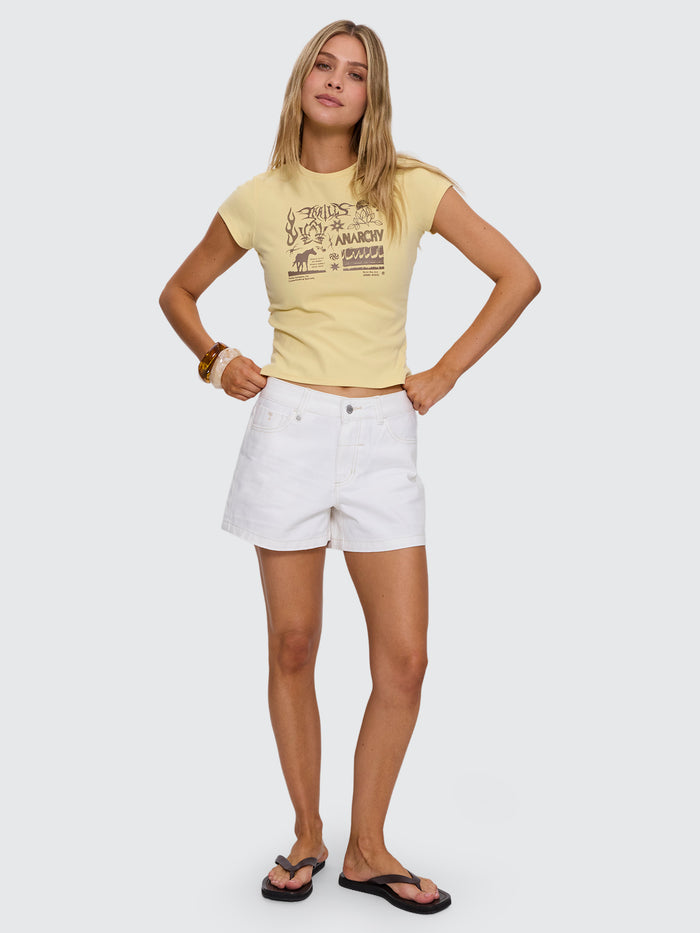 Mind Over Matter Club Tee - Sunlight 4